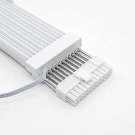 1个 颜色：图片色 材质：PVC+尼龙+镀锡铜线 ARGB霓彩线 电源延长