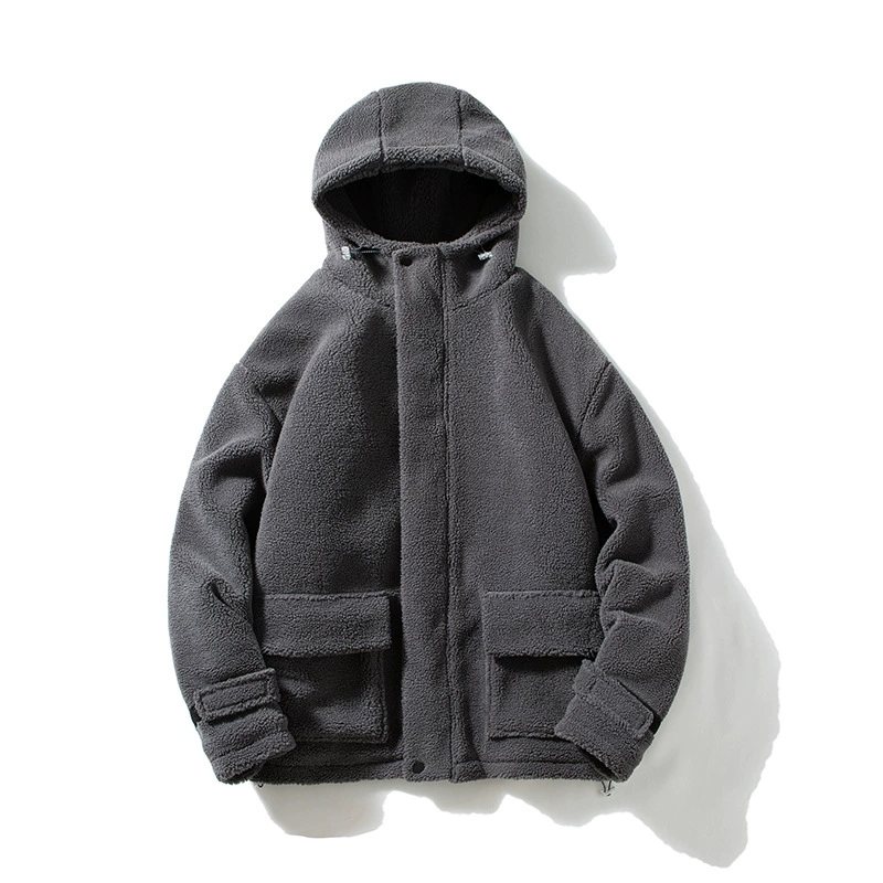Velvet fashionable down jacket for leisure, Korean style, oversize