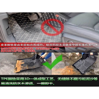 Universal Foot Pad | Waterproof Rubber Left-Hand Drive