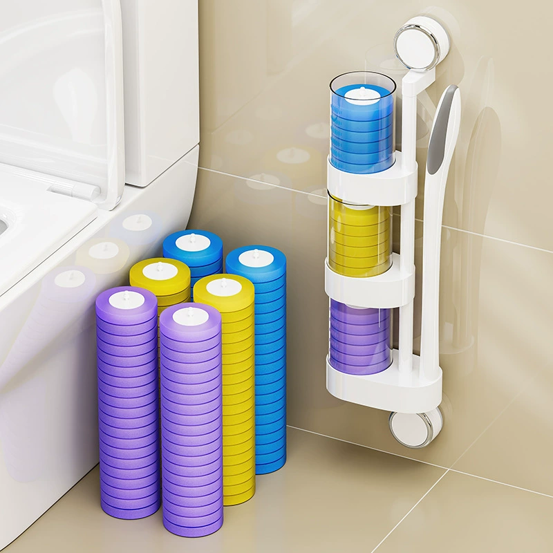 Сприсоска Одноразовая унитазовая щетка без мертвого угла 2025 новый настенный поворотный домашний туалет туалет уборная щетка