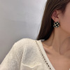 Demi-season retro fashionable earrings, silver needle, internet celebrity, simple and elegant design, silver 925 sample