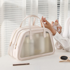 新款大容量乾濕分離洗涑包簡約便攜游泳包高顏值手提收納包洗漱袋