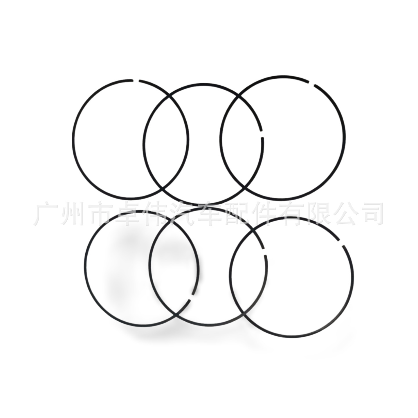 Piston Ring Suitable for Ford Yibo 1.0t Engine Cm5G-6148-Aats