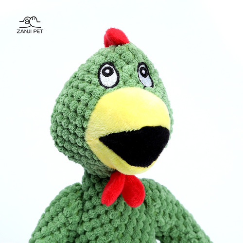 Pet Supplies Large Dog Plush Sounding Toy Screaming Chicken Pet Entertainment Teeth Cleaning Supplies Cross-Border Wholesale