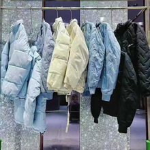 回LI25冬纯大件羽绒服棉服折扣批发女装直播实体外贸拿货清仓尾单