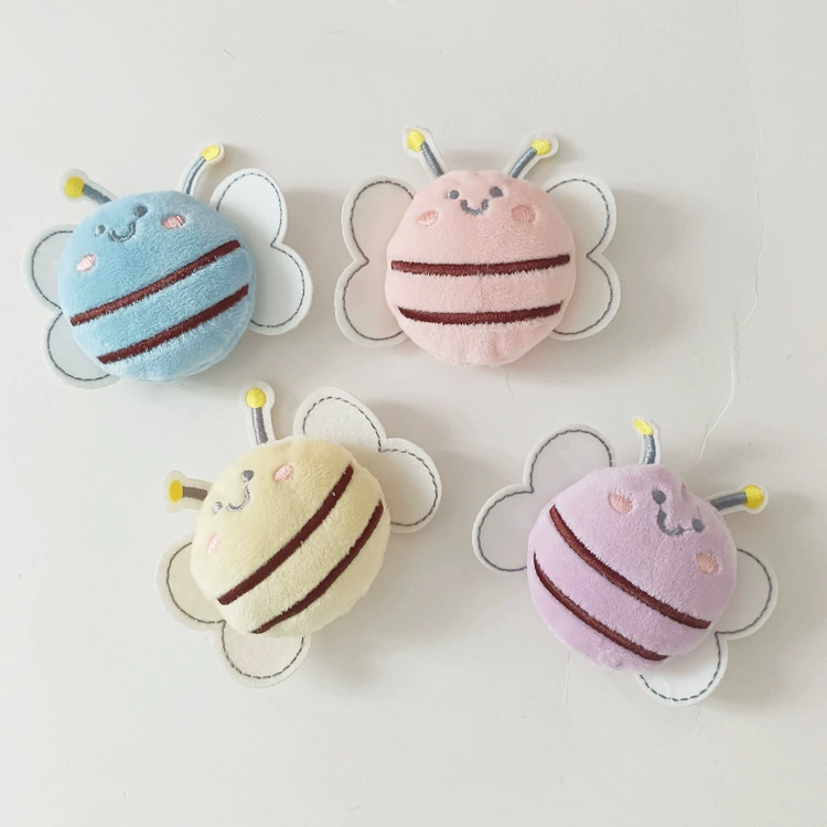 Мультфильм пчела стерео хлопок кукла DIY аксессуары для одежды Аксессуары Брошь Шпилька шарф Кепка