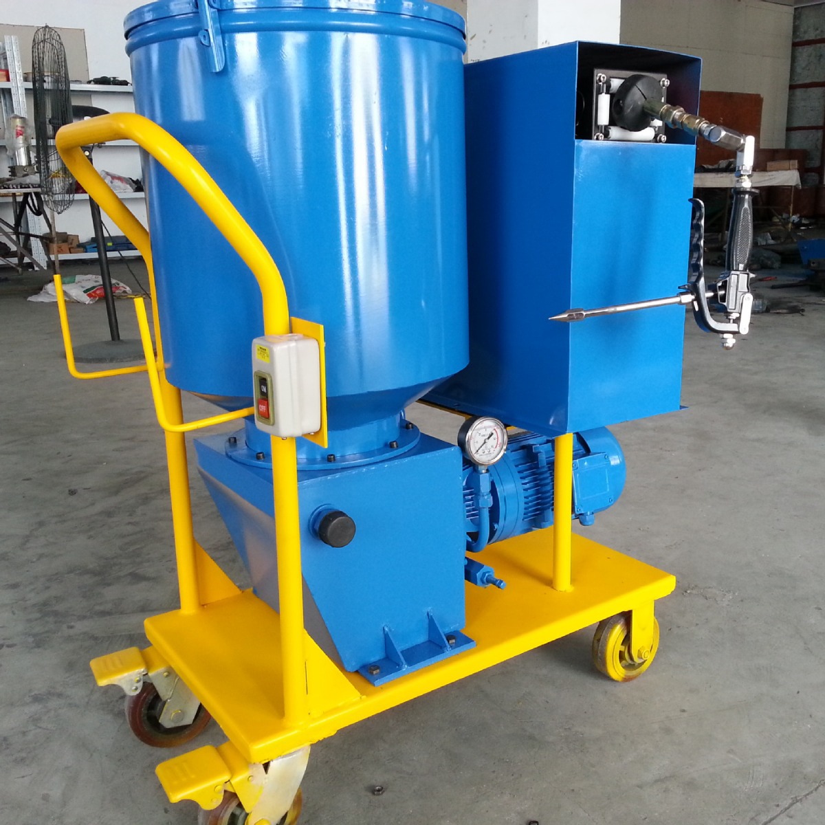 供应移动式电动润滑泵   DRB-P.DRB-M235系列电动干油泵..加油泵