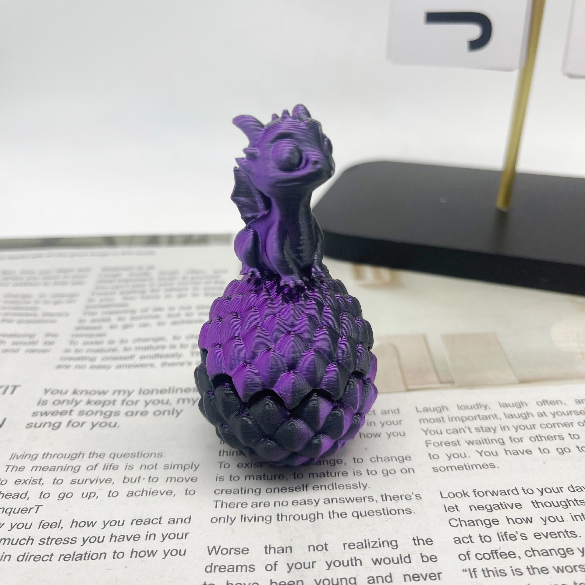 실크 블랙 퍼플