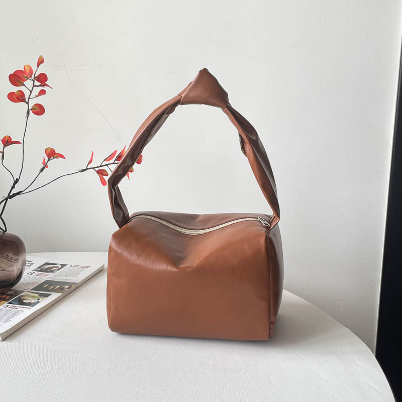 Tendencia ocio versátil nuevo diseño de nicho 2026 moda simple nudo bolso de tofu bolso de mujer bolso de mano