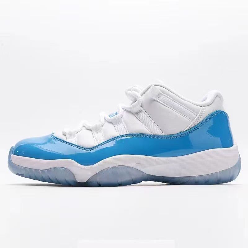 Zapatillas Putian AJ11 Starry Sky Big Devil Slam Dunk, de caña alta y baja, deportivas, casuales, versátiles, unisex, en negro y rojo.