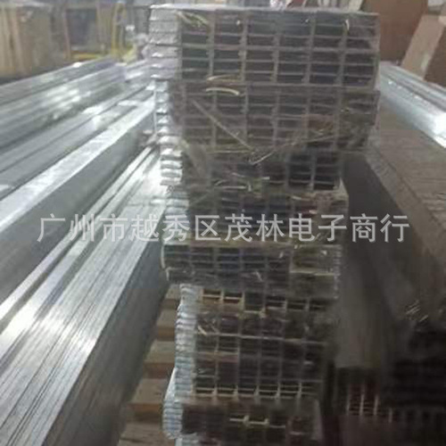 U-shaped aluminum heat sink for transistor MOSFET TO220 package with 15*10*20 tooth pattern