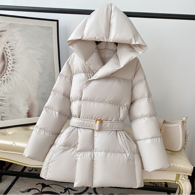 Damenbekleidung Winter neuer Modetrend Design Nischentaille Slim Fit dicke warme Baumwolljacke_voghion.com