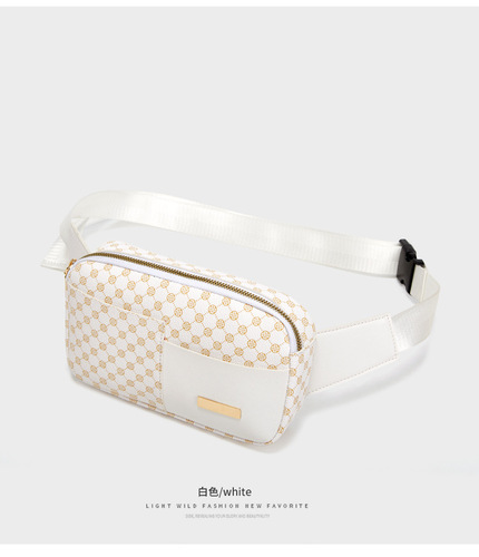  New Printed Waist Bag for Women, Sports Running Phone Waist Bag, Fashion Outdoor, New Wallet, Dropshipping One Piece