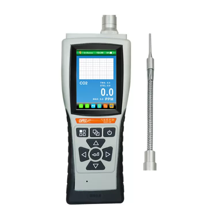 手持泵吸式二氧化碳检测仪红外 便携式CO2气体探测器