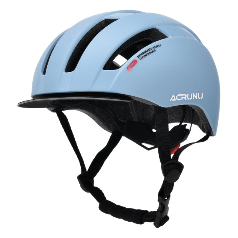 Casco de bicicleta acrunu transfronteriza Venta caliente coche eléctrico polea casco carretera montaña bicicleta montar sombrero de seguridad