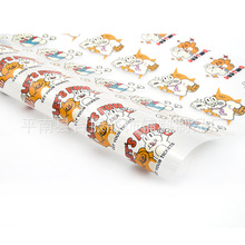 服装胶印图案T恤补丁烫标印花纸定制吊牌标签热转印烫画加工定制