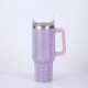 in stock Diamond 40oz Handle Cup Large Capacity 304 Stainless Steel Hand Sticker Rhinestone Car Car Cup