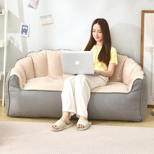 Lazy sofa tatami can lie down and sleep double bedroom small sofa Internet celebrity rental house small apartment floor sofa
