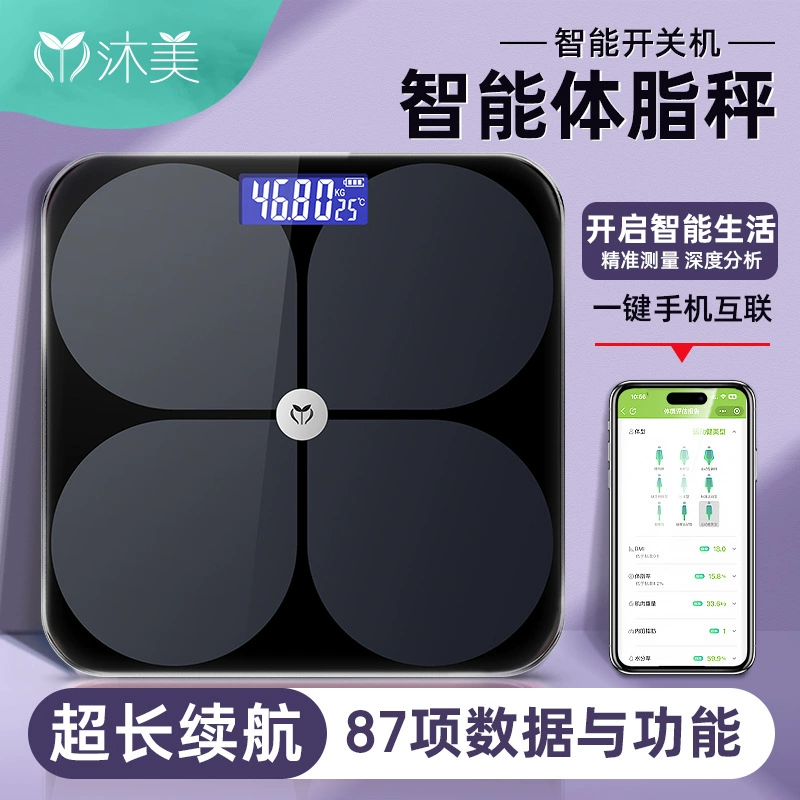 Physiological highly precise electronic scales for home use charging