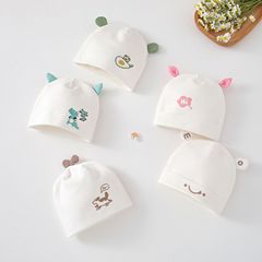 Baby fetal cap 0-3 months newborn confinement cap baby delivery room double-layer head protection hat children's hat