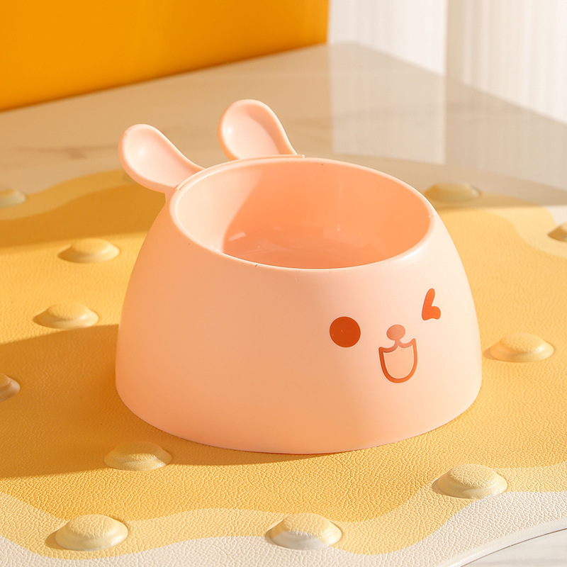 Tazón rosa individual