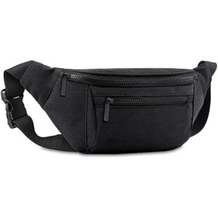 Cross-Border Ready-Made Crossbody Bag Men's Waist Bag Travel Belt Bag Cycling Hiking Running Waist Bag