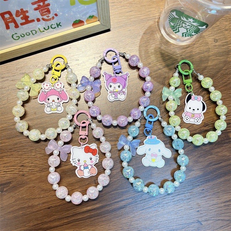 Cuentas Sanliou cadena de caja de teléfono móvil en vivo muñeca colgante para evitar la pérdida de pequeños regalos de estudiantes al por mayor