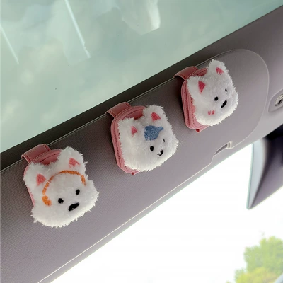 Car Glasses Clip/Bill Clip: Clip Car Sun Visor Decorative