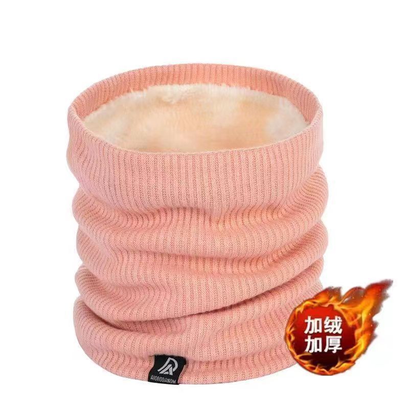 스트라이프 기모 핑크