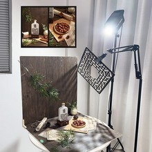 古风拍照道具古玩玉器玩偶背景布置谷美摆拍美食木纹拍摄背景板
