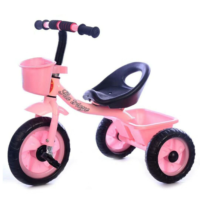 Triciclo Infantil con Pedales 2-6 Años de Acero con Mango de Empuje image 4