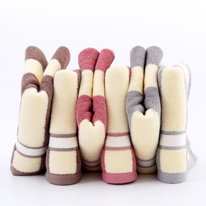 120克彩条毛巾  15033217111