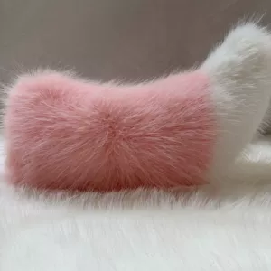 Elektrikli Avtomobil Quyruq Bəzəyi, Sevimli Plush Pultlu Kiçik Quyruq Stiker