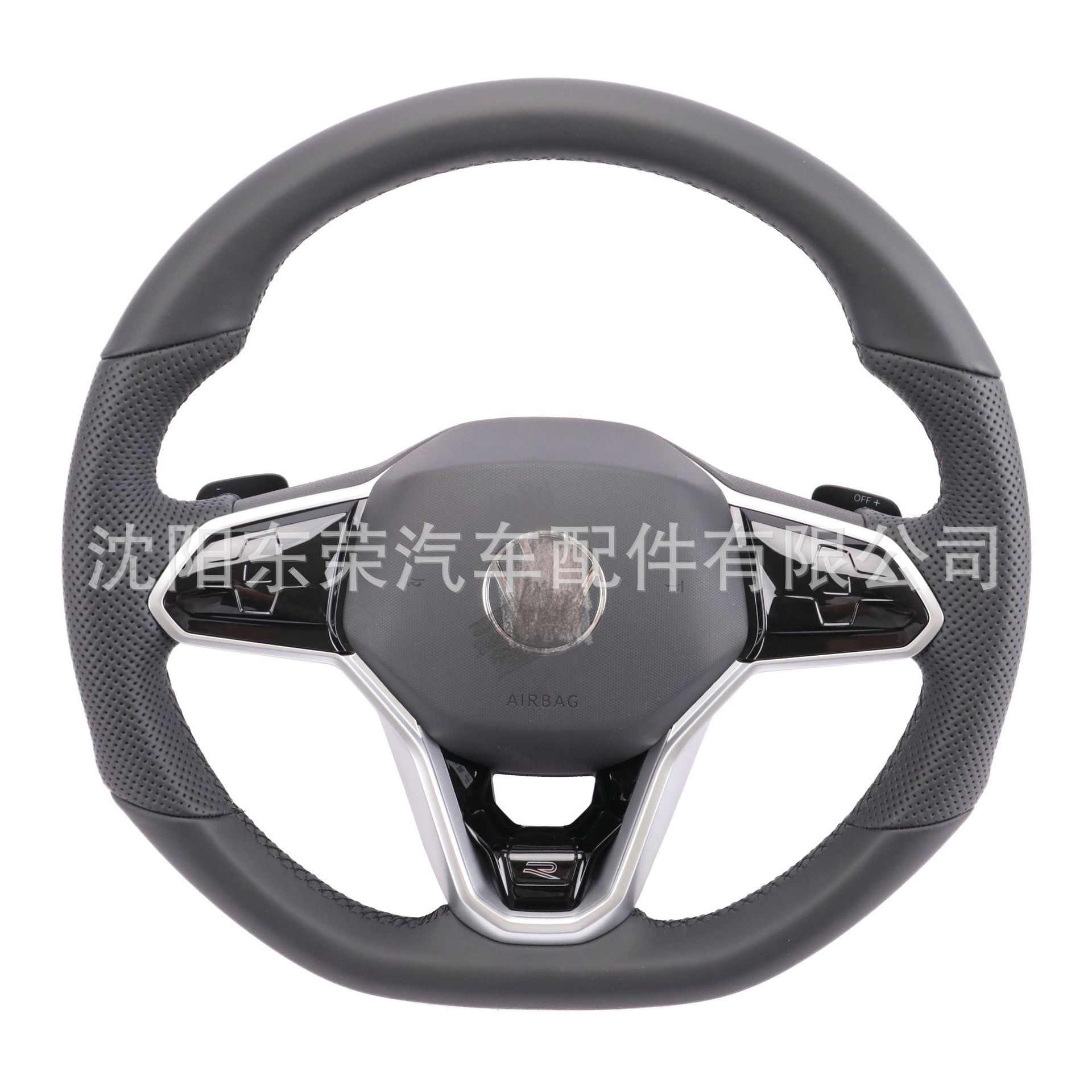 Suitable for Volkswagen Steering Wheel Suede Carbon Fiber Steering Wheel Assembly Golf Modified Steering Wheel