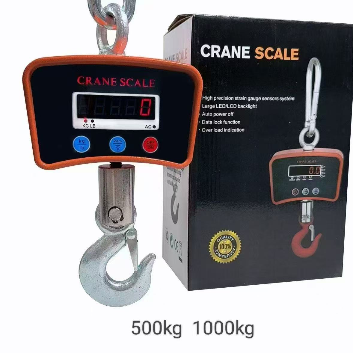 2025 500KG kg gancho escala escala electrónica gancho escala portátil escala industrial