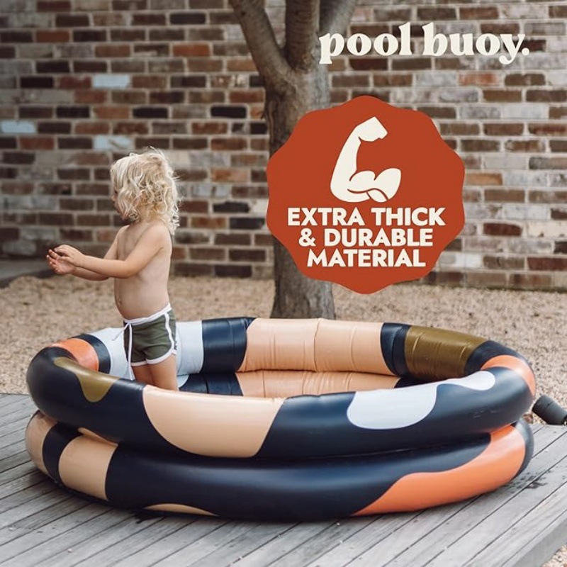 Round inflatable travel swimming pool PVC for early age