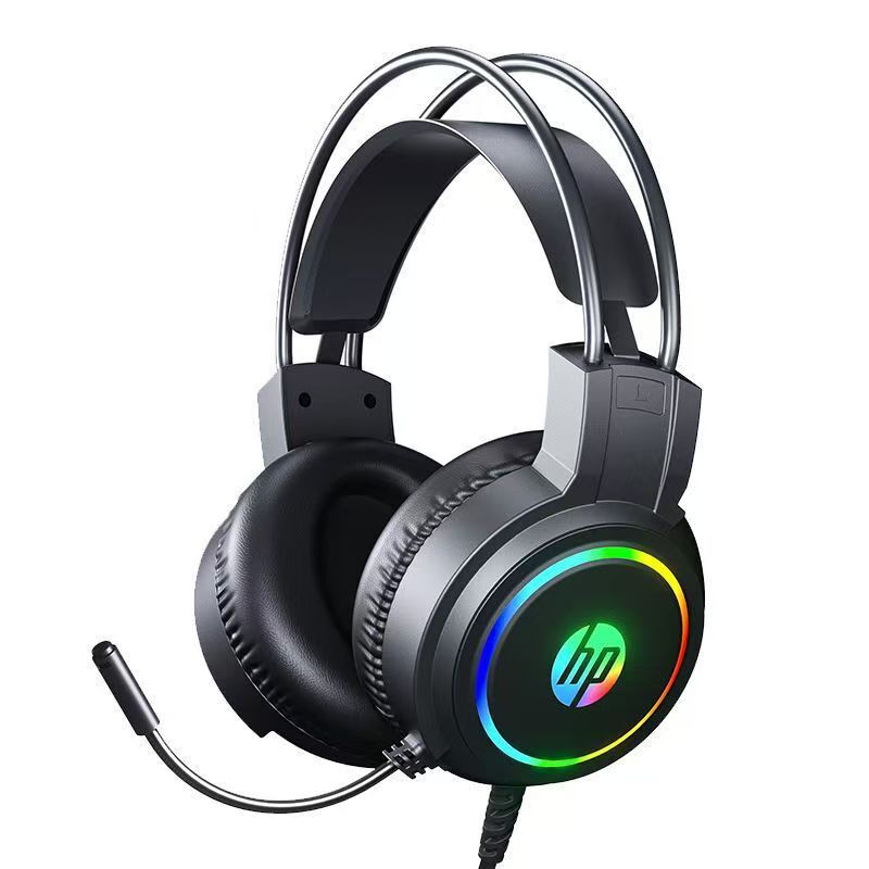 HP/HP新H100コンピュータヘッドフォンヘッドセットUSBデスクトップノートパソコンのヘッドセット|undefined