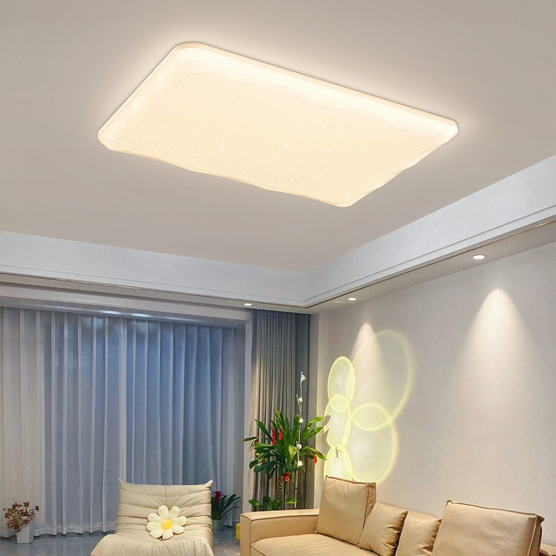 lámpara de techo estudio dormitorio protector de ojos cerrado cielo estrella luz de techo luz de pasillo LEDl puerta de entrada simple