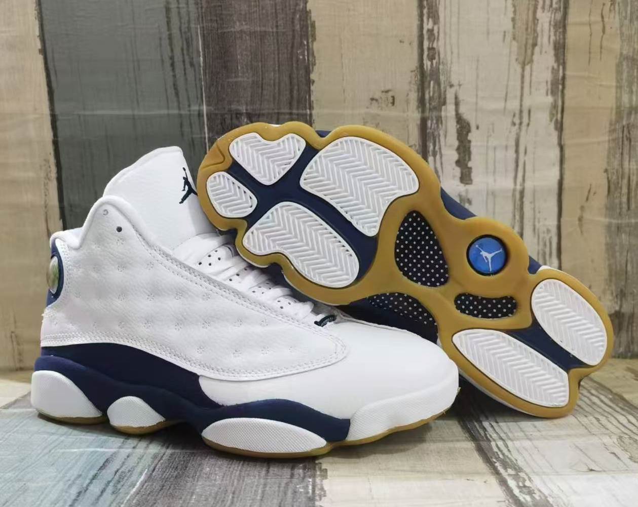 Fábrica de zapatos Putian transfronterizos de alta calidad AJ13 todas las estrellas de platino oro espejo negro pantera Joe13 zapatos de baloncesto para hombres y mujeres