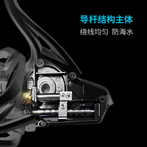 Dequ fishing reel, all metal spinning wheel, anti-seawater long-range fishing reel, lure fishing reel, sea rod reel, fishing reel wholesale