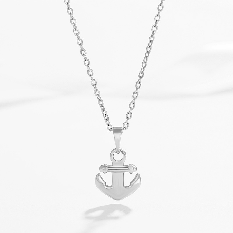 Xuing joyería transfronteriza Collar personalizado accesorios de la joyería de los hombres de la aleación Cruz Ancla Colgante de mujer al por mayor