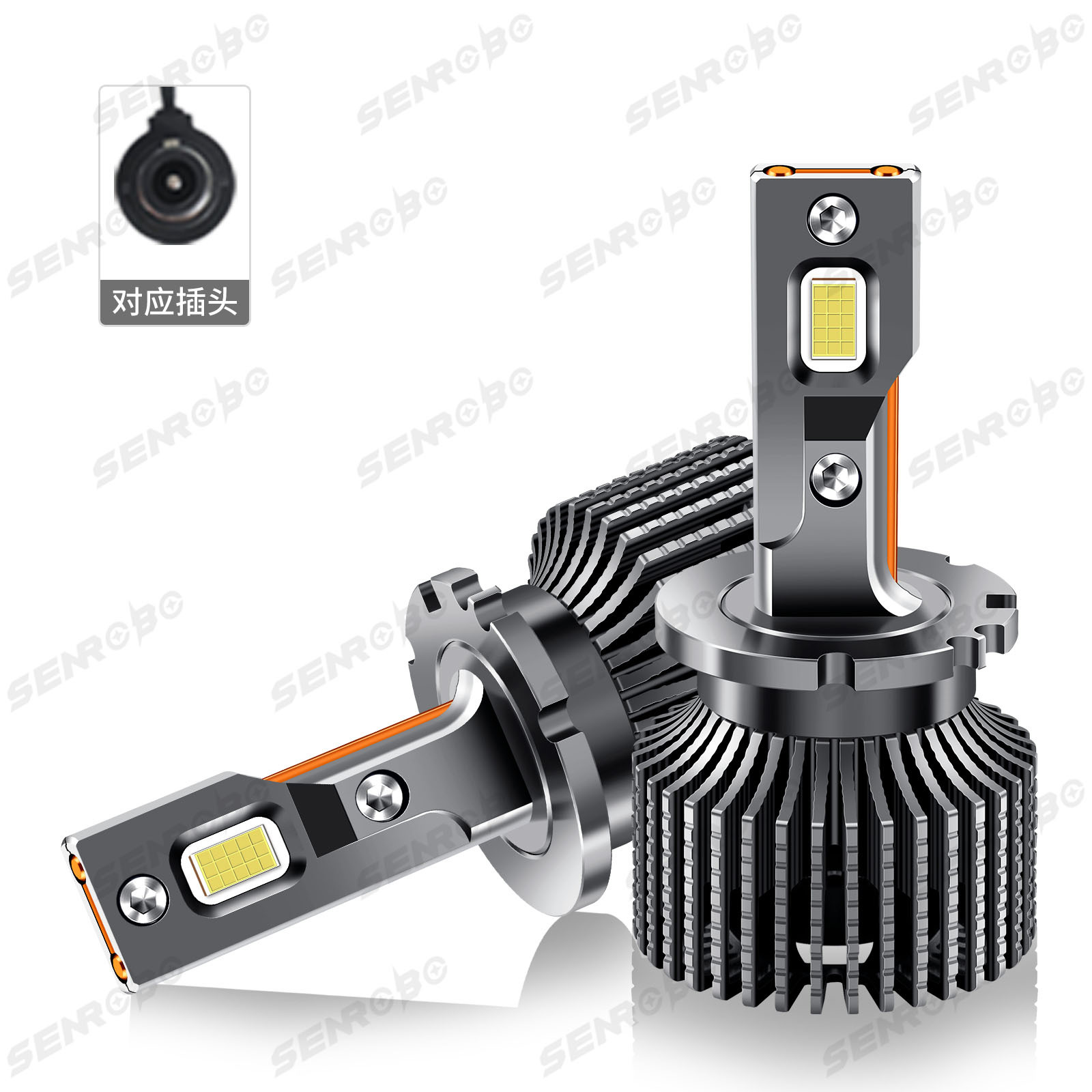 Lámparos LED de automóviles serie D Lámparos enchufables D1S D2S D3S D4S D5S D8S