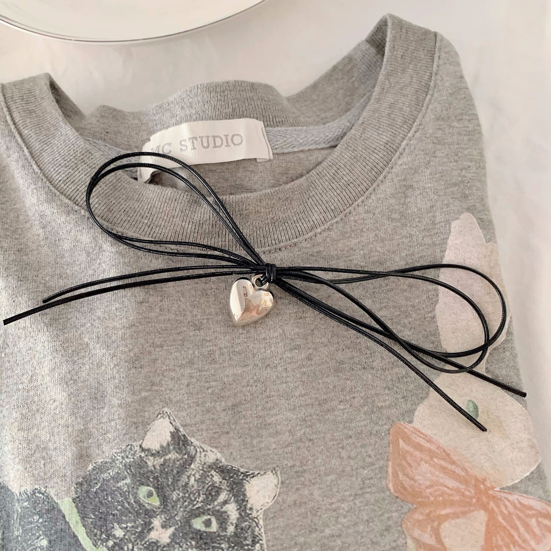 Metallic color multi-layer bow hair accessories single-layer accessories hanging ring love butterfly shoes flower collar flower accessories