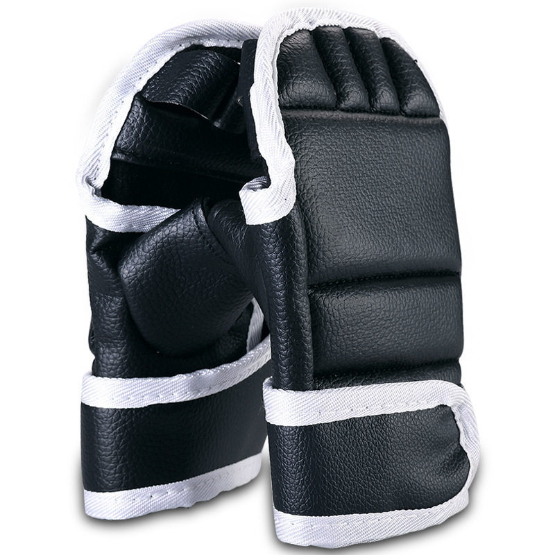 Boxing Gloves, Sanda Boxing Gloves, Taekwondo Mma Half-Finger Gloves, Adult Fitness, Children's Sanda Fighting Wrist Guards