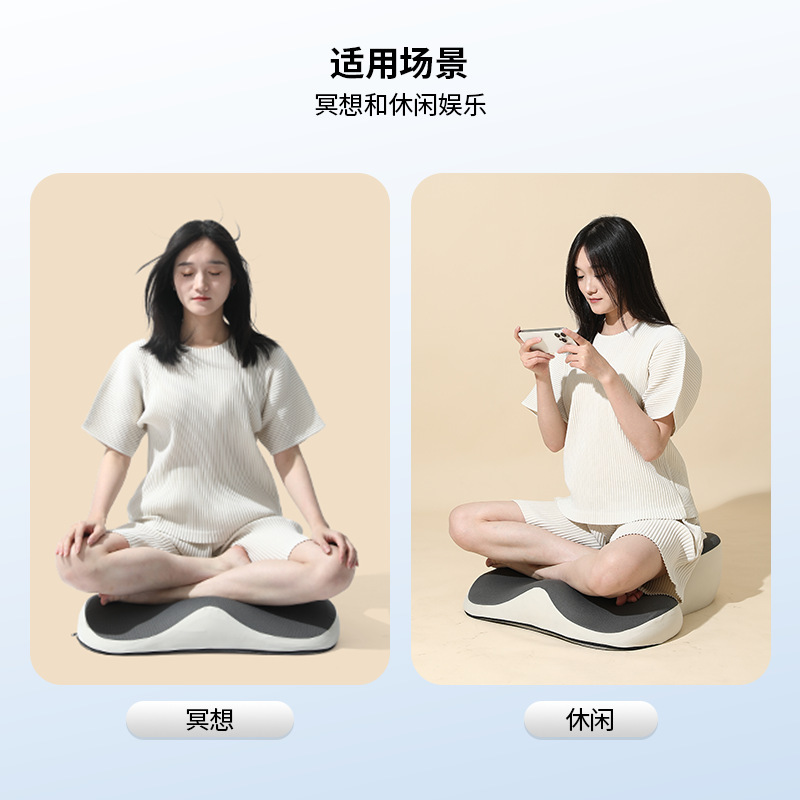 瞑想クッション、瞑想、ヨガ、通気性のあるクッション、足開き布団、アマゾン瞑想クッション|undefined