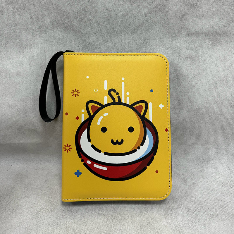 Nuevo paquete de tarjetas de Game King de Amazon, paquete de colección de tarjetas, bollos vacíos, fideos de cuero de PU, paquete de colección de libros de tarjetas de gran capacidad