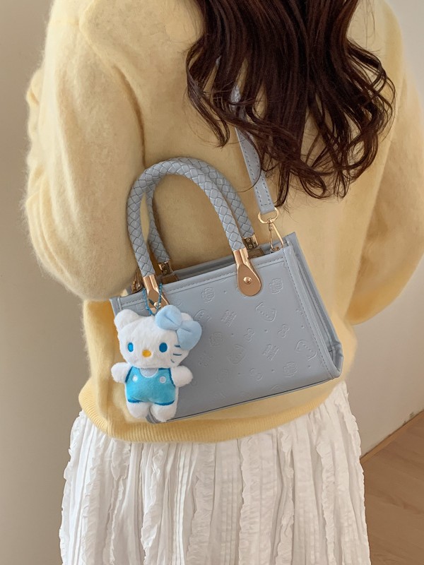 Bolsa de textura 2026 primavera y verano nueva bolsa de hombro de moda para mujeres lindas bolsas de mano relieve
