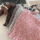 683# printed Ice Silk camisole for women 2024 spring new slim fit slimming niche versatile beauty back top
