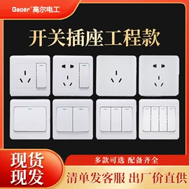 墙壁开关;墙壁插座;其他开关