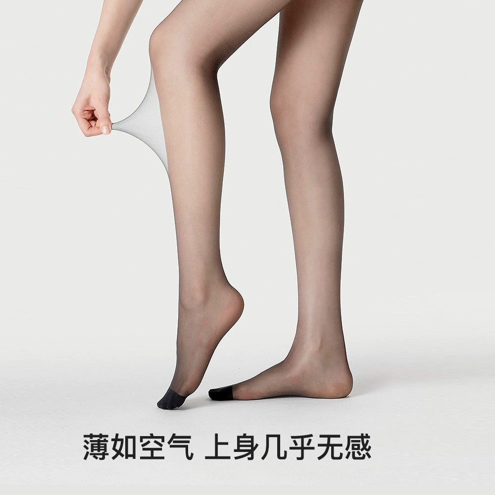 ЯнЯн Юдзинг OD Black Silk Sheer Tights с UV-защитой для лета–осени, несколько цветов и размеров